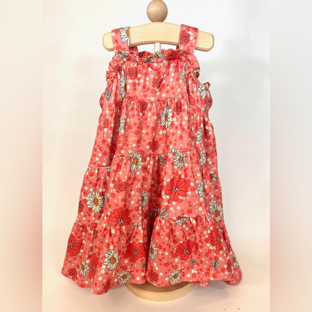 NWOT Girls' Pink Flower Power Dress